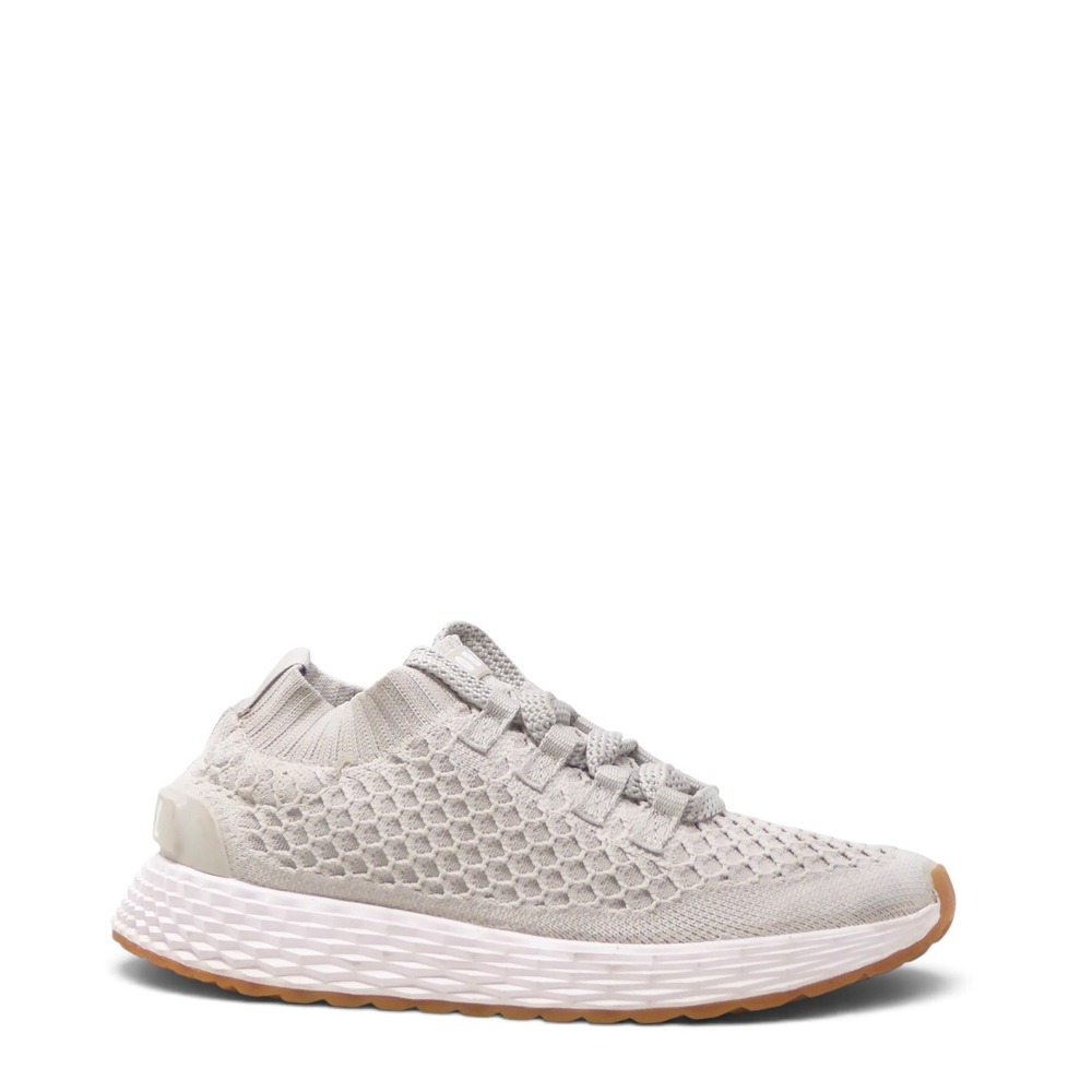 NOBULL Womens Allday All Day Knit Runner Shoes Sneakers Sand Grey Trainers 7